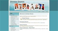 Desktop Screenshot of christiandramas.net